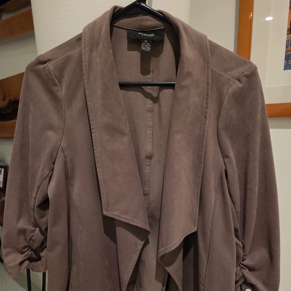 Alfani Women's Brown Blazer PeTITE
